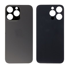 Replacement for iPhone 14 Pro Max Back Cover Glass - Space Black, Condition: After Market
