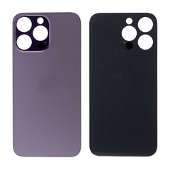 Replacement for iPhone 14 Pro Max Back Cover Glass - Deep Purple, Condition: After Market