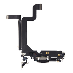 Replacement for iPhone 14 Pro Max USB Charging Flex Cable - Space Black, Option: After Market
