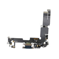 Replacement for iPhone 14 Plus USB Charging Flex Cable - Midnight, Option: After Market