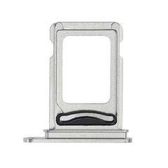 Replacement for iPhone 14 Pro/14 Pro Max Dual SIM Card Tray - Silver