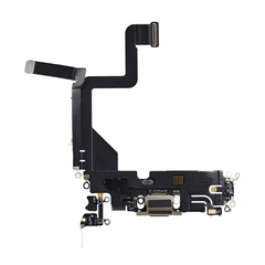 Replacement for iPhone 14 Pro USB Charging Flex Cable - Gold, Option: After Market