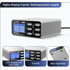 MEGA-IDEA Digits Display Multifunction Desktop Power Supply, Condition: B640