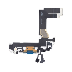 Replacement for iPhone 13 Mini USB Charging Flex Cable - Blue, Option: After Market