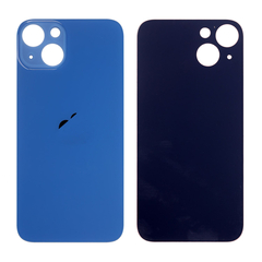 Replacement for iPhone 13 Mini Back Cover Glass - Blue, Condition: After Market