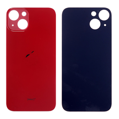 Replacement for iPhone 13 Mini Back Cover Glass - Red, Quality Grade: After Market