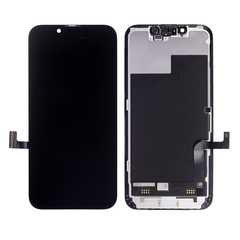 Replacement for iPhone 13 Mini OLED Screen Digitizer Assembly - Black, Condition: After Market ZY
