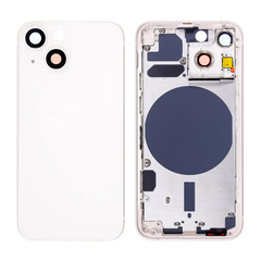 Replacement For iPhone 13 Mini Rear Housing with Frame - Starlight, Condition: After Mafket, Version: International Version 