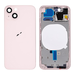 Replacement For iPhone 13 Mini Rear Housing with Frame - Pink, Quality Grade: After Mafket, Verison : International Version 