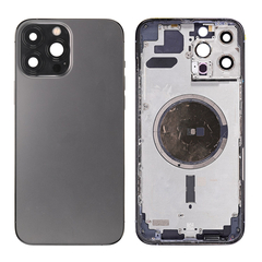 Replacement For iPhone 13 Pro Max Rear Housing with Frame - Graphite, Version: International Version, Condition: After Market