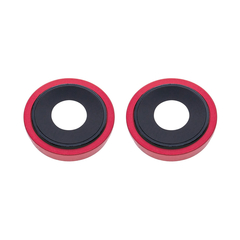 Replacement for iPhone 13/13 Mini Rear Camera Holder with Lens - Red