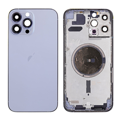 Replacement For iPhone 13 Pro Max Rear Housing with Frame - Sierra Blue, Verison : International Version, Condition : After Market