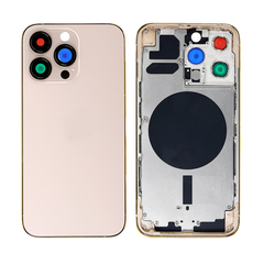 Replacement For iPhone 13 Pro Rear Housing with Frame - Gold, Condition: After Market, Option: International Version
