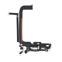 Replacement for iPhone 13 Pro Max USB Charging Flex Cable - Graphite, Condition: After Market