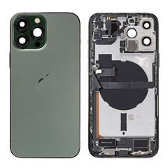 Replacement for iPhone 13 Pro Max Back Cover Full Assembly - Alpine Green, Condition: After Market, Verison : International Version