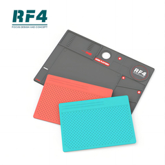 RF4 RF-PO2 Heat Resistant Silicone Maintenance Pad With Thermoplastic Work Mat, Color : Gray/Green