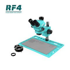 RF4 RF-7050TVD2 7-50X Optical Stereo Trinocular Microscope With LED Lights