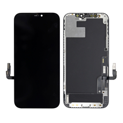 Replacement For iPhone 12/12 Pro OLED Screen Digitizer Assembly - Black, Condition: After Market ZY