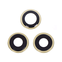 Replacement for iPhone 12 Pro Max Rear Camera Holder with Lens - Gold