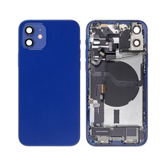 Replacement for iPhone 12 Mini Back Cover Full Assembly - Blue