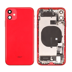 Replacement for iPhone 11 Back Cover Full Assembly - Red