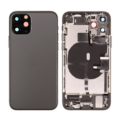 Replacement for iPhone 11 Pro Back Cover Full Assembly - Space Gray