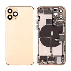 Replacement for iPhone 11 Pro Back Cover Full Assembly - Gold