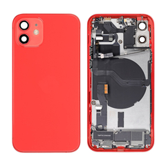 Replacement for iPhone 12 Back Cover Full Assembly - Red