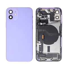 Replacement for iPhone 12 Back Cover Full Assembly - Purple
