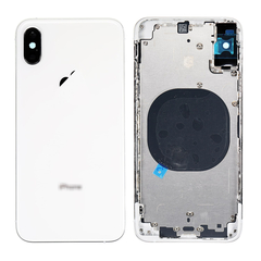 Replacement for iPhone Xs Rear Housing with Frame - Silver