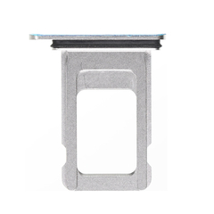 Replacement for iPhone Xs Max Single SIM Card Tray - Silver