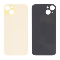 Replacement For iPhone 15 Plus Back Cover Glass-Yellow
