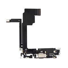 Replacement For iPhone 15 Pro Max Charging Port Flex Cable-Natural Titanium