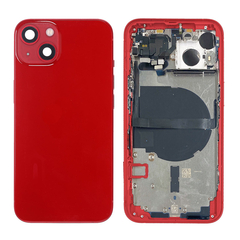 Replacement For iPhone 13 Rear Housing with Frame - Red