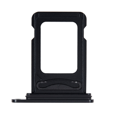 Replacement For iPhone 15 15 Plus Dual Sim Card Tray-Black