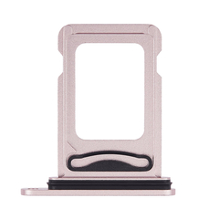 Replacement For iPhone 15 15 Plus Dual Sim Card Tray-Pink