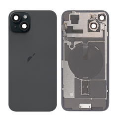 Replacement For iPhone 15 Plus Back Cover Glass With Back Panel-Black