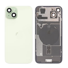 Replacement For iPhone 15 Plus Back Cover Glass With Back Panel-Green