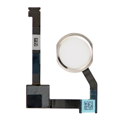 Replacement for iPad Air 2 / iPad Mini 4 / iPad Pro 12.9" Home Button Assembly with Flex Cable Ribbon - Silver