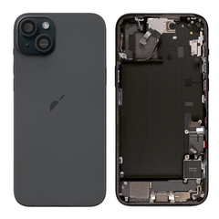 Replacement For iPhone 15 Plus Back Cover Full Assembly-Black