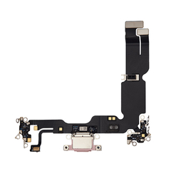 Replacement For iPhone 15 Plus Charging Port Flex Cable-Pink
