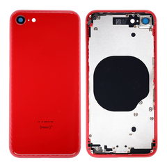 Replacement For iPhone SE 3rd Rear Housing with Frame- Red