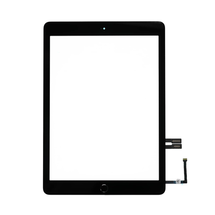 Replacement for iPad 6 Touch Screen Assembly with Black Home Button Assembly - Black