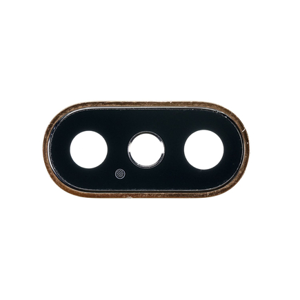 Replacement for iPhone Xs/Xs Max Rear Facing Camera Lens with Bezel - Gold