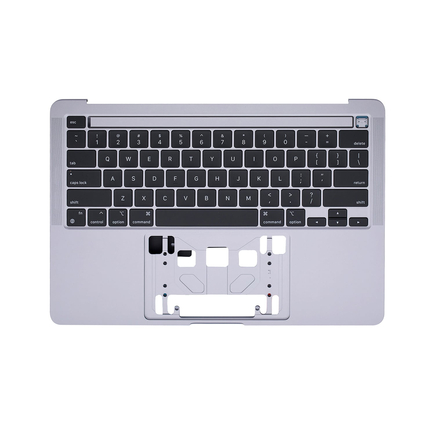 Grey Top Case with Keyboard for MacBook Pro 13" M1 A2338 (Late 2020)