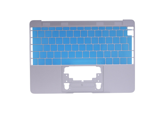 Gray Upper Case (British English) for MacBook 12" Retina A1534 (Early 2015)