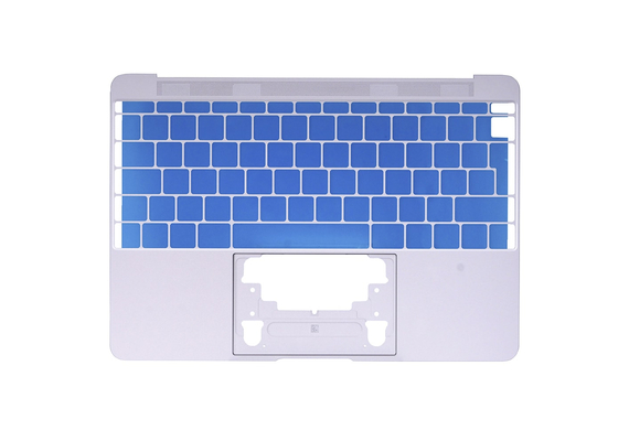 Silver Upper Case (British English) for MacBook 12" Retina A1534 (Early 2015)