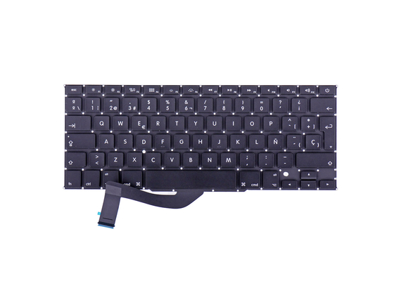 Keyboard (Spanish) for MacBook Pro Retina 15" A1398 (Late 2013-Mid 2015)