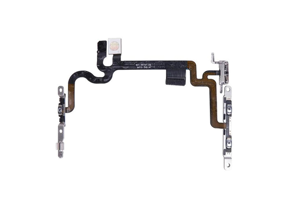 Replacement for iPhone 7 Power Button Flex Cable with Metal Bracket Assembly