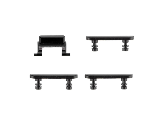 Replacement for iPhone 7 Side Buttons Set - Jet Black